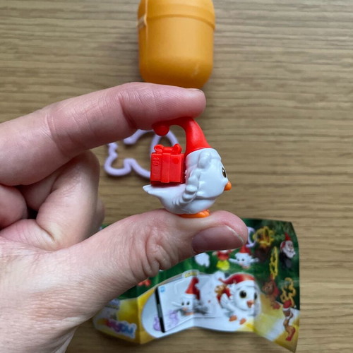 Kinder Surprise Christmas Edition new with wrapper and egg