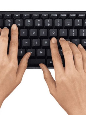 Πληκτρολόγιο Ασύρματο Logitech MK220 σαν καινούργιο, Αγγλικά US - Ελληνικά