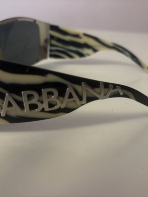 Γυαλιά ηλίου Dolce & Gabbana Zebra Shield σαν καινούργια, vintage