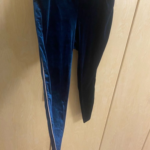 Velvet leggings Shein blue like new size XXXL