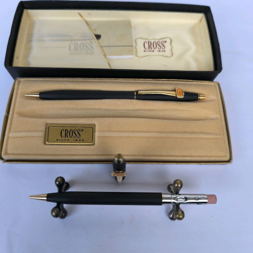 Cross Century set of two pencils like new in black with box