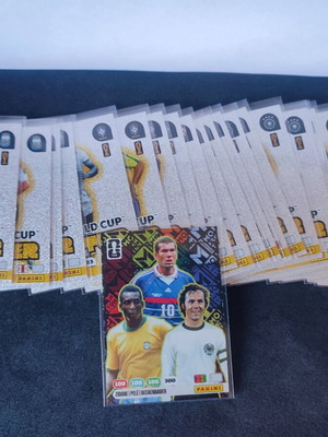 Κάρτες Panini από τις συλλογές Adrenalyn XL, Adrenalyn 365, Monopoly σαν καινούργιο