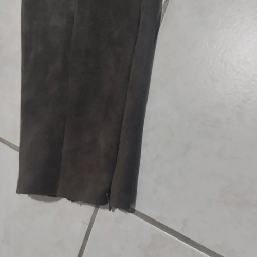 Zara faux suede riding breeches pants, size M, brown