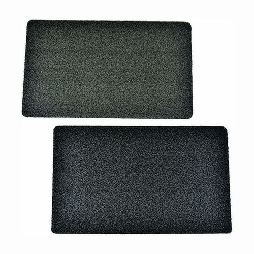 Forma black carpet entrance mat 45×75cm with anti-slip backing Sidirela new