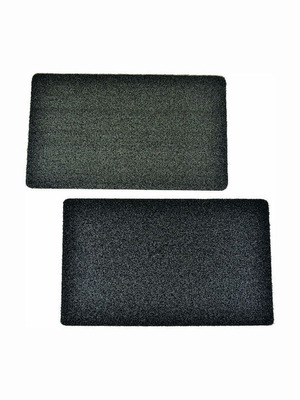 Forma black carpet entrance mat 45×75cm with anti-slip backing Sidirela new
