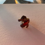 Ring new, red