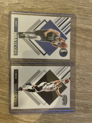 Luka Dončić και Tim Duncan NBA Hoops ένθετα