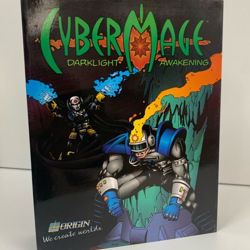 Cyber Mage PC CD ROM game like new, collectible, original