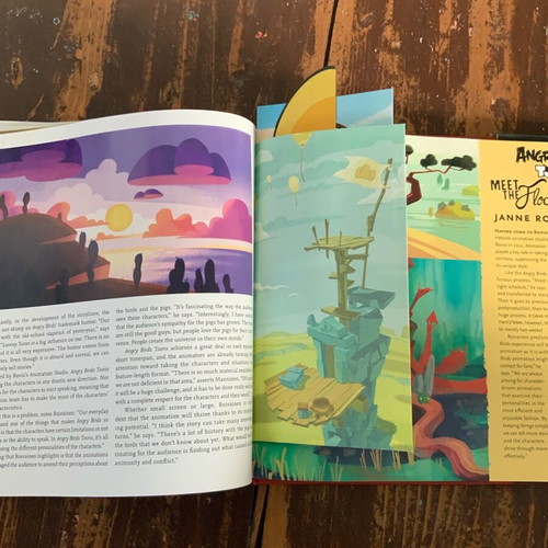 Angry Birds Hatching a Universe art book like new