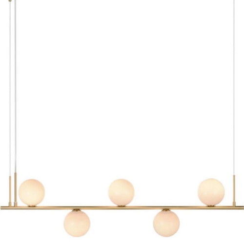 Zambelis Lights Ceiling Pendant Light for 5 E14 Bulbs Gold new