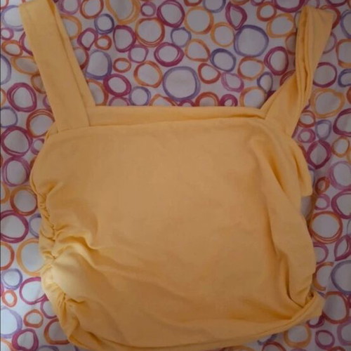 Shein yellow top, size S