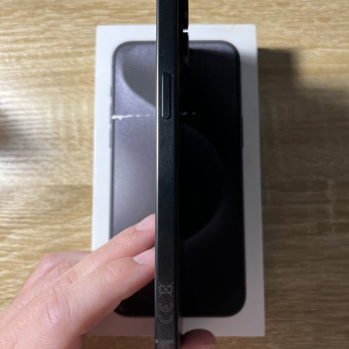 iPhone 15 Pro Max 256GB like new, black, Apple iOS