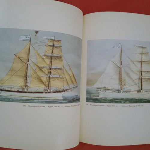 Greek Commercial Ships like new, 1961 Edition Naval Veterans Fund