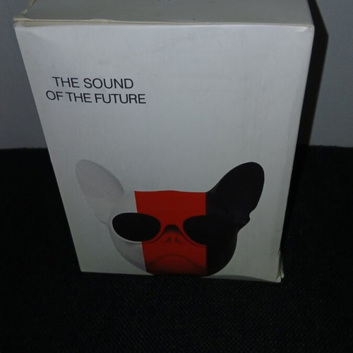 Bluetooth Bulldog speaker new, blue
