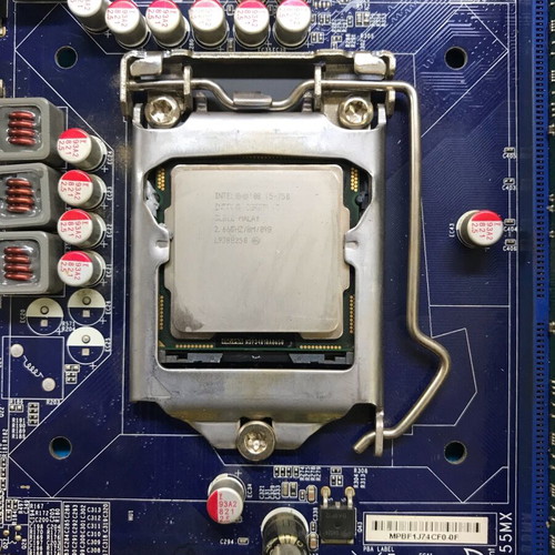 Μητρική Foxconn P55MX με Intel CPU i5-750 και μνήμη 4GB DDR3 μεταχειρισμένη