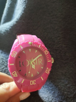 Loisir watch waterproof and unused pink