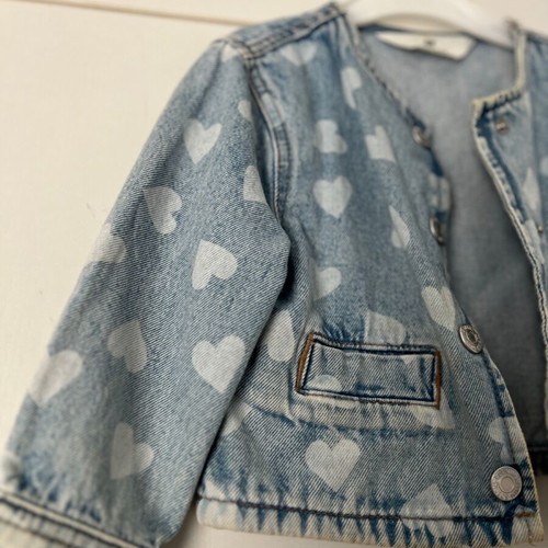 Zara denim jacket used for 2-3 years old, size 98 cm