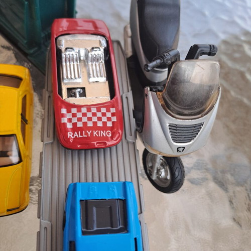 Set of 12 miniature vehicles