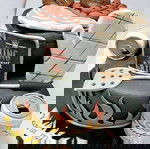  Grill topper set ζαχαρόπαστας για τούρτες.