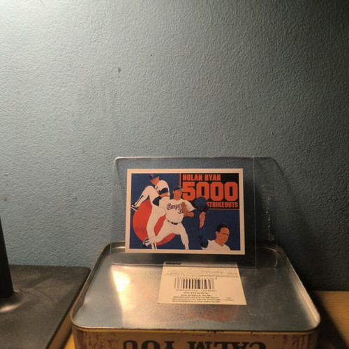 Nolan Ryan 1990 Upper Deck #34 5000 Strikeouts Card like new
