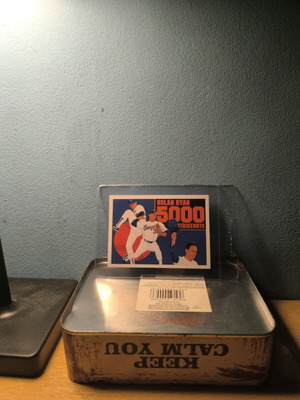 Nolan Ryan 1990 Upper Deck #34 5000 Strikeouts Card like new
