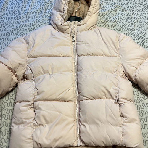 Benetton winter jacket for girls 13-14 years, dusty pink