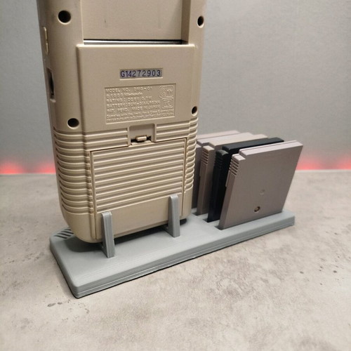 Gameboy Classic Stant new decorative stand for Gameboy Classic with 5 cartridge slots