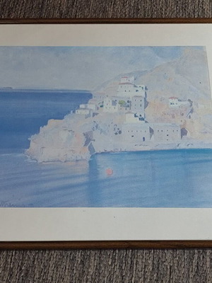 Vintage frame 70s-80s "Hydra" by Konstantinos Parthenis used