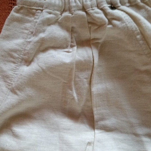 Levi's linen pants like new, one size, white