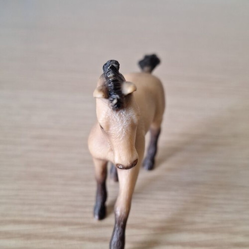 Schleich collectible horse figure with black details