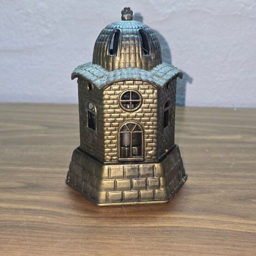 Metal Table Incense Burner used with Antique Bronze Finish