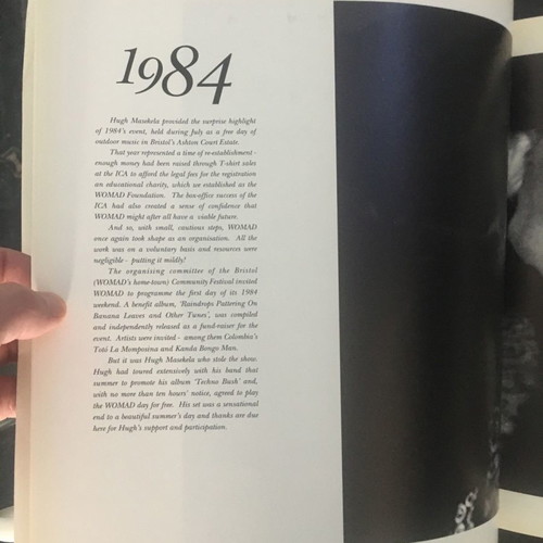 Book Worldwide Ten Years Of WOMAD 1992 Peter Gabriel used
