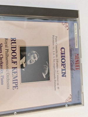 CD άλμπουμ Chopin Rudolf Kempe μεταχειρισμένο, κλασικό είδος