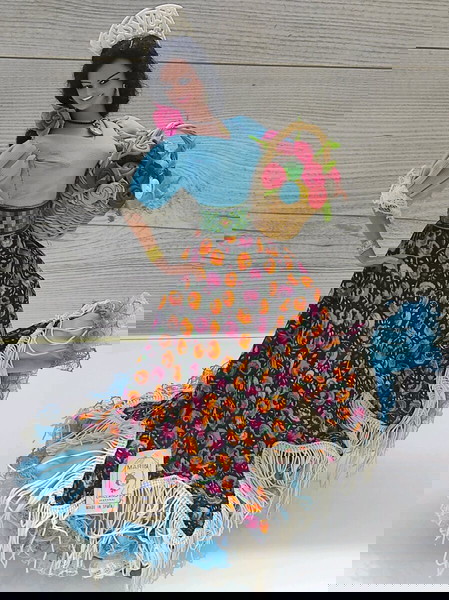 Συλλεκτική Κούκλα "Marín" Ισπανίας (Malena Márquez) - 33cm – Αυθεντική δεκαετίας '70