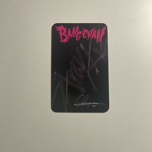 Stray Kids Bang Chan lomocard new kpop