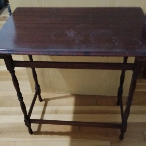 Wooden side coffee table