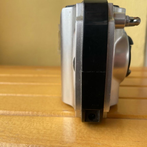 Power Plus solar transistor radio used with clock and flashlight