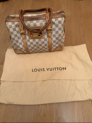 Louis Vuitton Damier Azur Canvas Berkeley shoulder bag