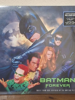 Batman Forever soundtrack 2LP Limited Edition μπλε και ασημί βινύλιο