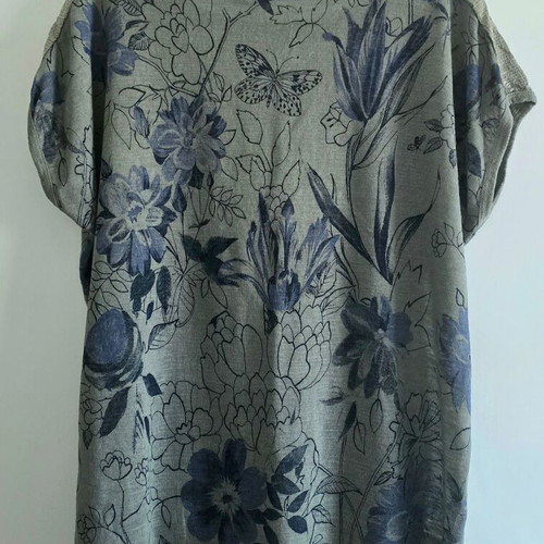 Bellambra floral sheer blouse, size XL