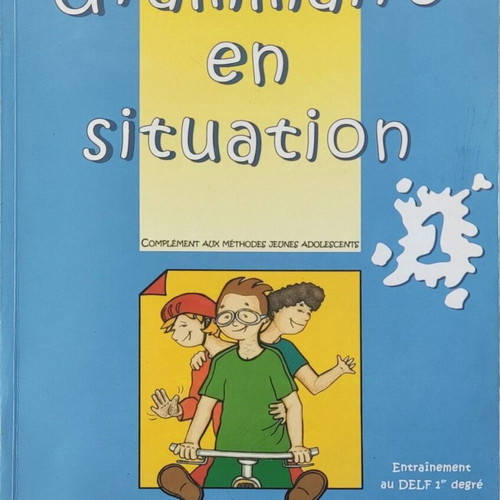 Grammaire en Situation 1 used French grammar book