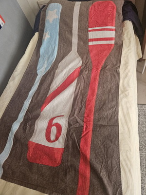 Beach towel nef nef like new, teenage design