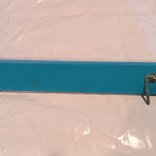 Handmade wooden hanger for keys and small items 40 cm