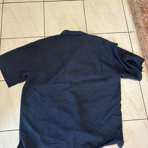 Wrangler short-sleeve shirt like new, beige and blue, size L