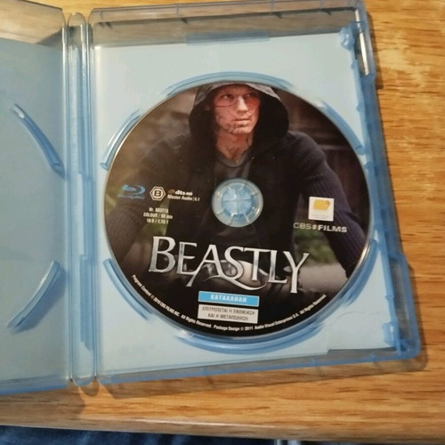 Beastly Blu-Ray like new 2D