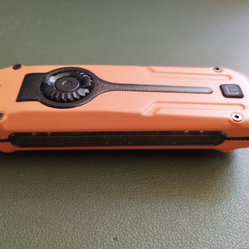 EDC 1200LM Pocket Flashlight rechargeable, metal, USB-C, 6-in-1