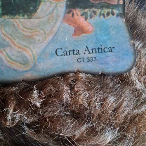 Handmade waxed artworks used, Terra Sancta Scrolls series