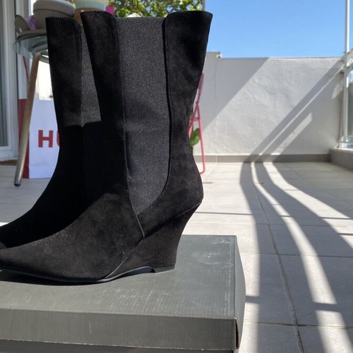 Sisley boots new black size 38