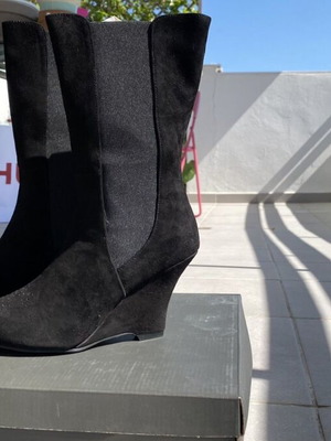 Sisley boots new black size 38