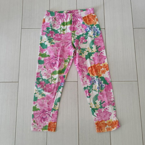 Girls' leggings pack of 5 size 11/12 like new, multicolor
